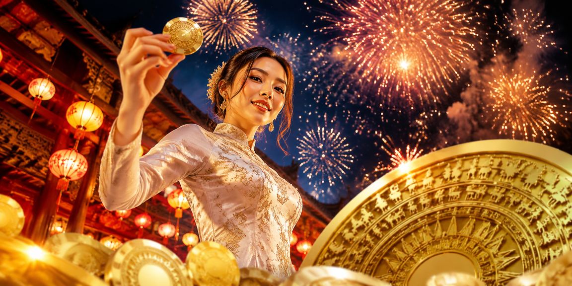 Người dùng tại chợ đêm Huế nhận rebate bonus khi chơi trò chơi trực tuyến