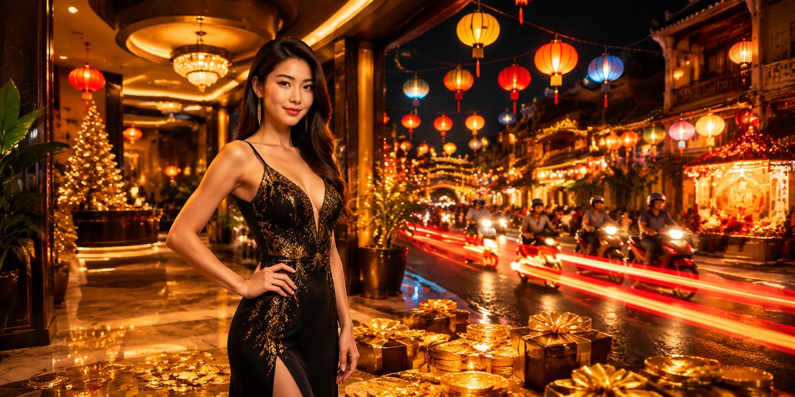 Cảnh chơi casino và cá cược đặc trưng Việt Nam với không khí sôi động